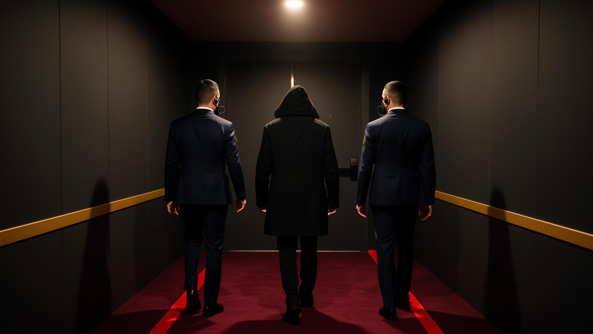 Artiestenbegeleiding op de rode loper — Archer Security event security